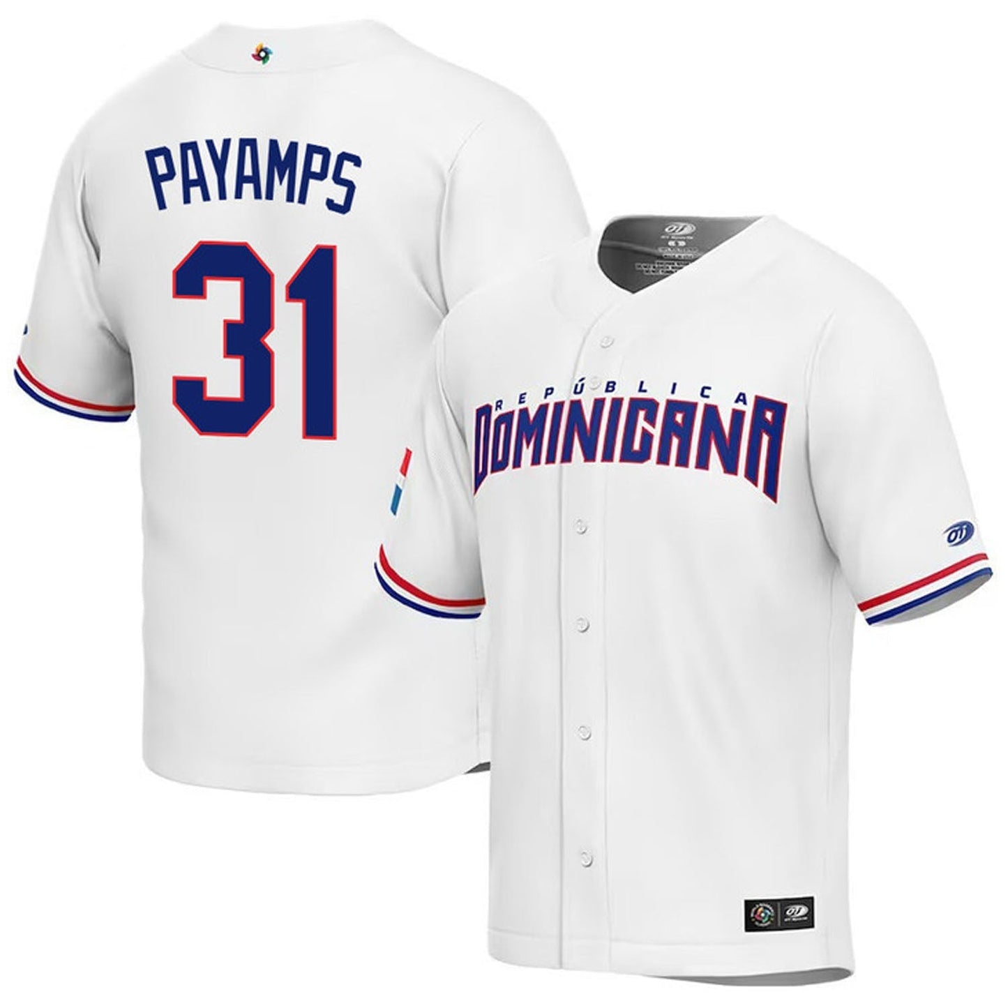 WBC Joel Payamps Dominican Republic 31 Jersey