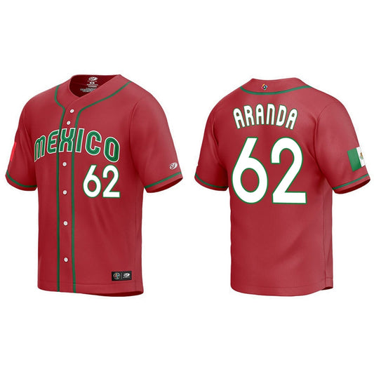 WBC Jonathan Aranda Mexico 62 Jersey