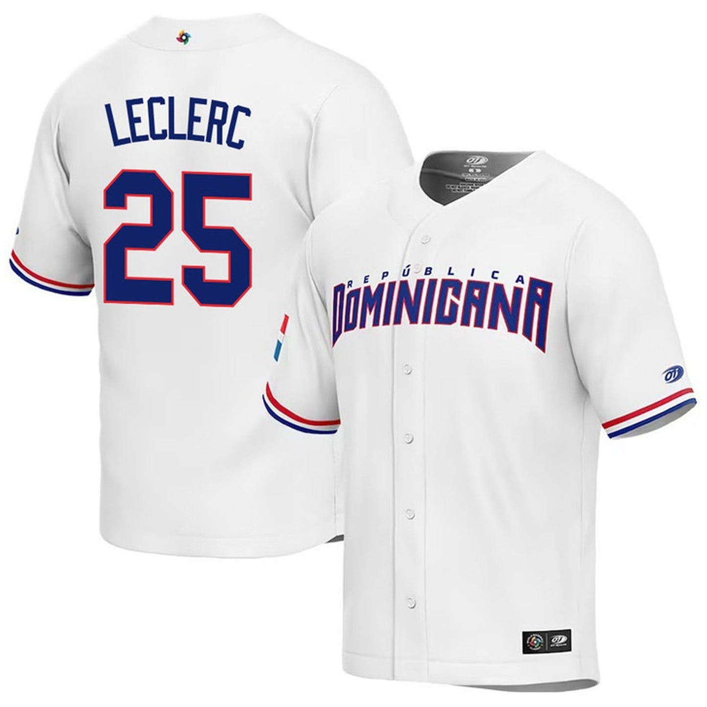 WBC José Leclerc Dominican Republic 25 Jersey