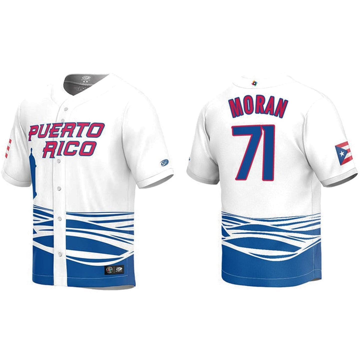 WBC Jovani Moran Puerto Rico 71 Jersey