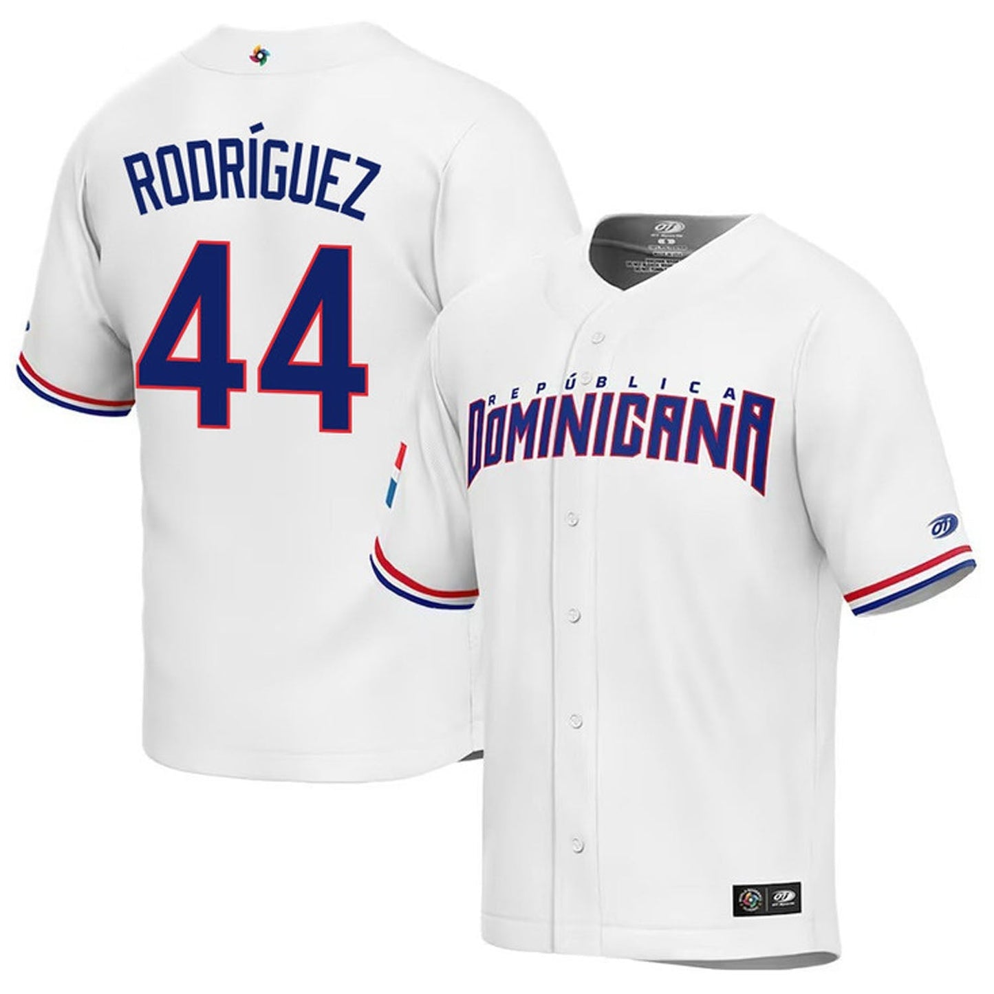 WBC Julio Rodríguez Dominican Republic 44 Jersey