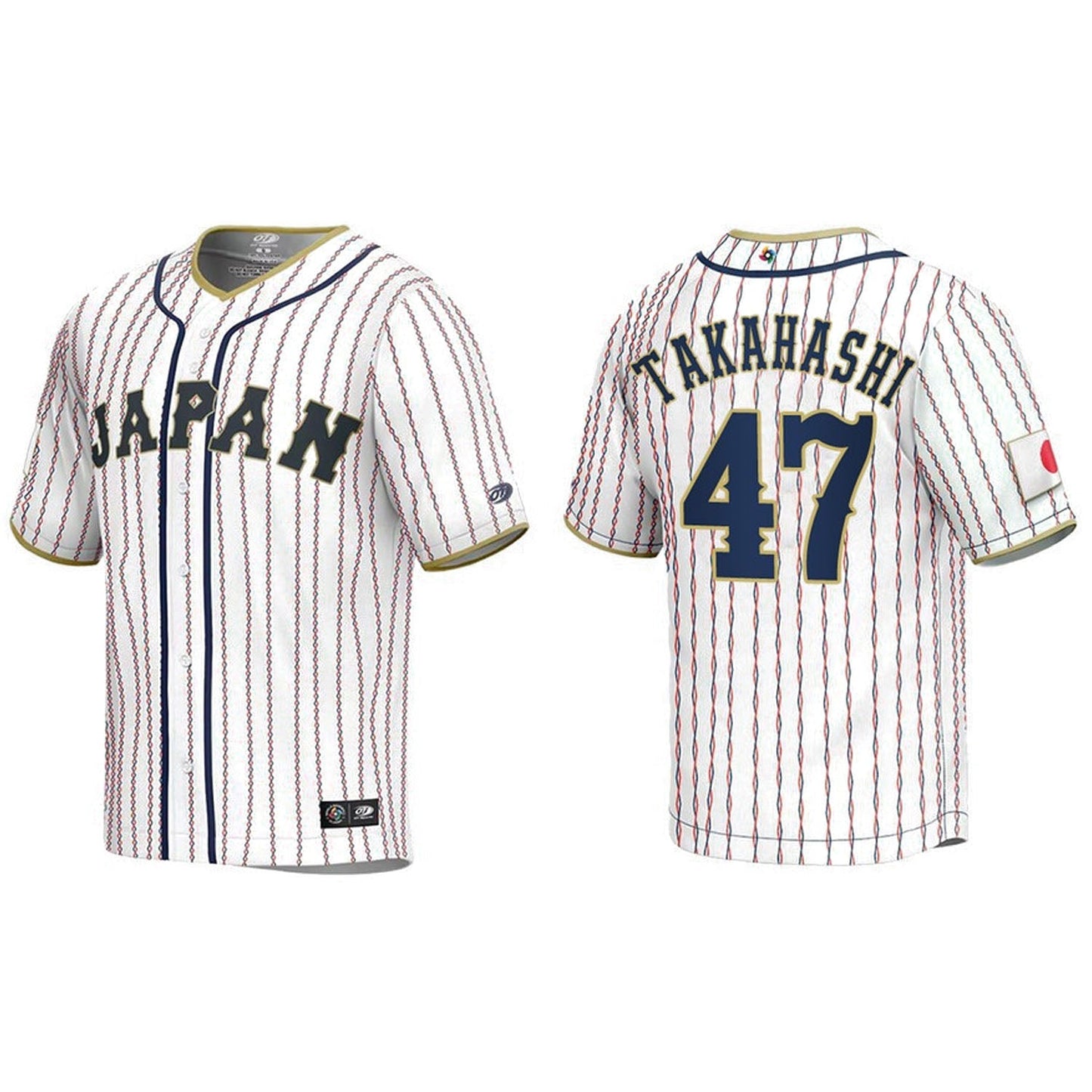 WBC Keiji Takahashi Japan 47 Jersey