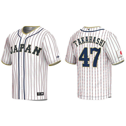 WBC Keiji Takahashi Japan 47 Jersey