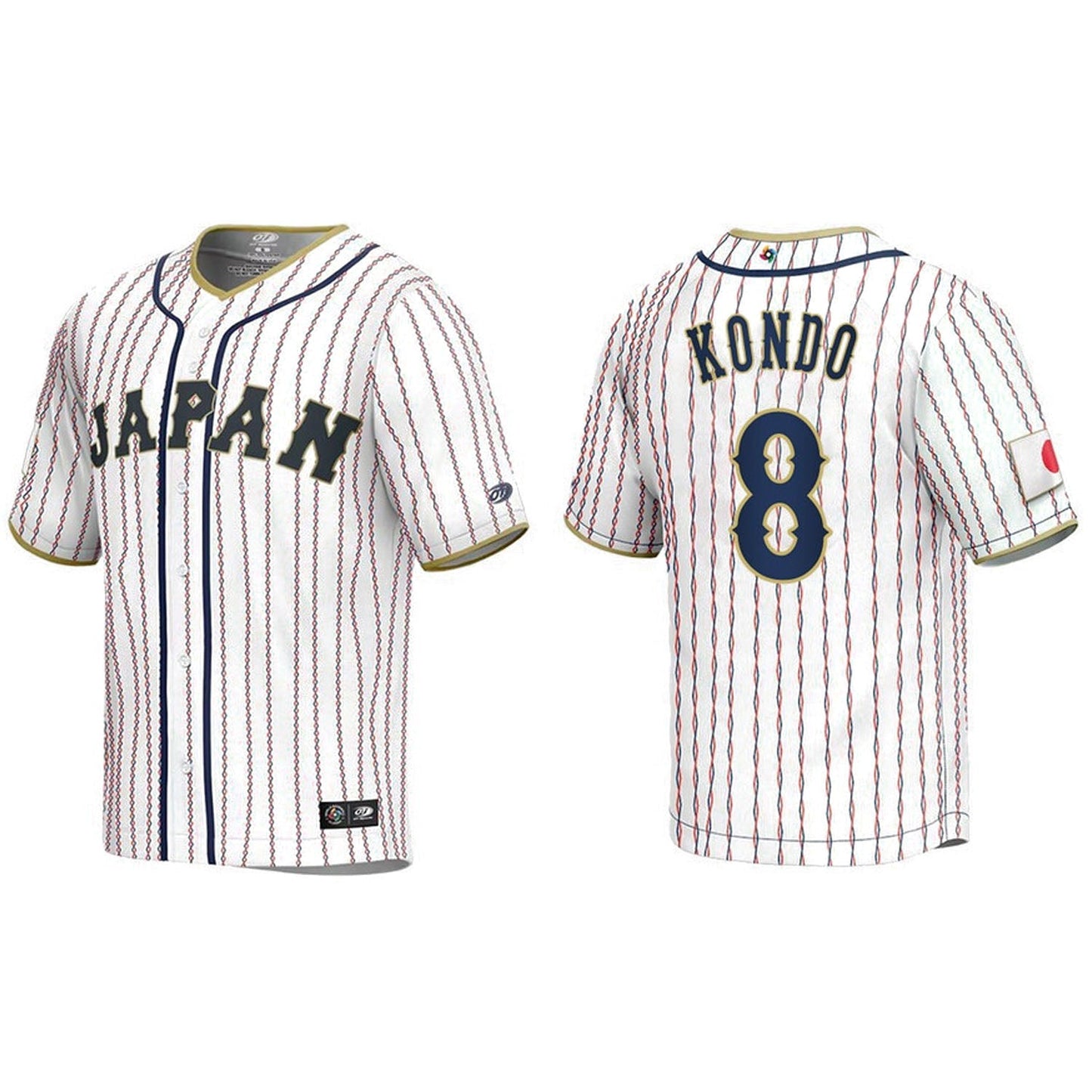 WBC Kensuke Kondo Japan 8 Jersey