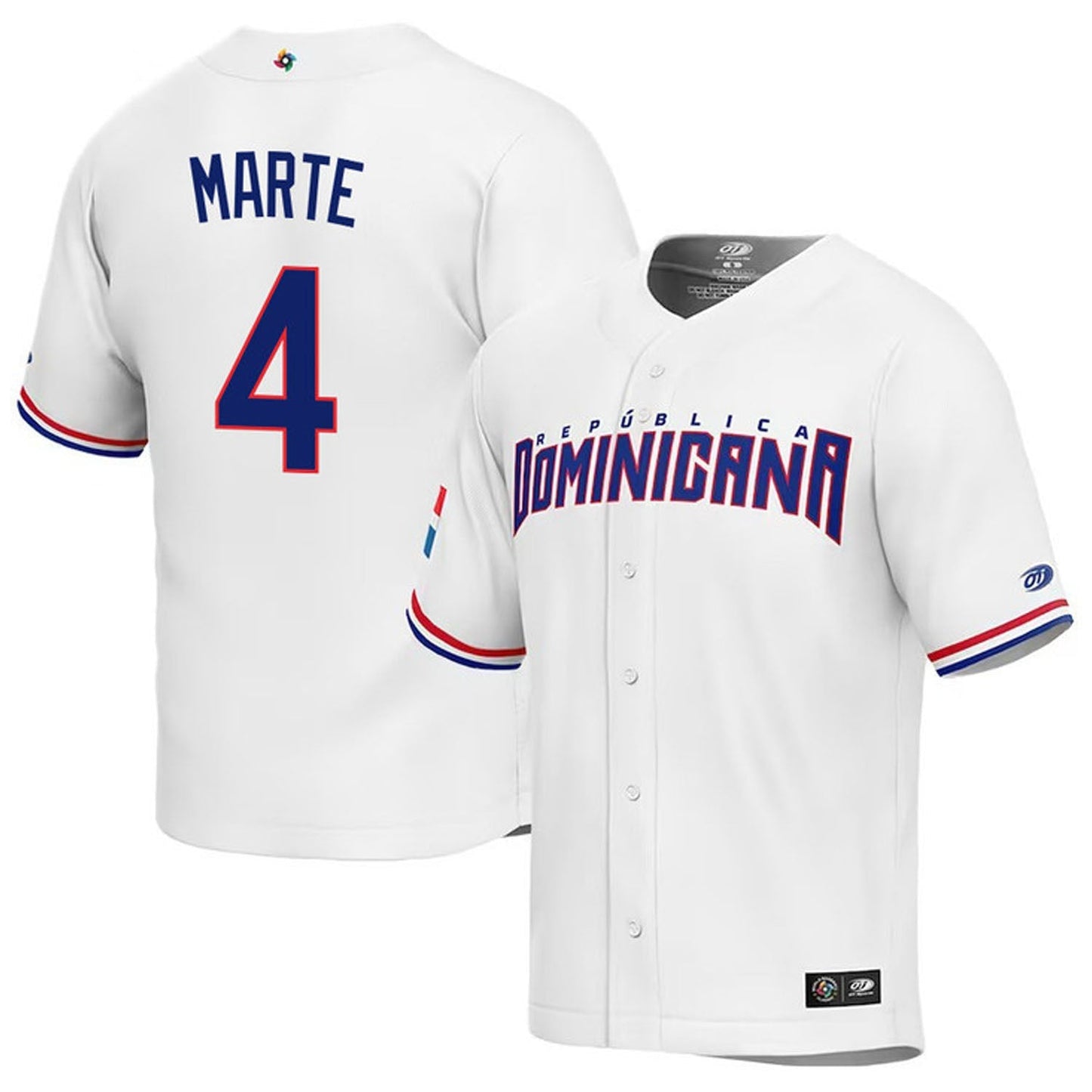 WBC Ketel Marte Dominican Republic 4 Jersey