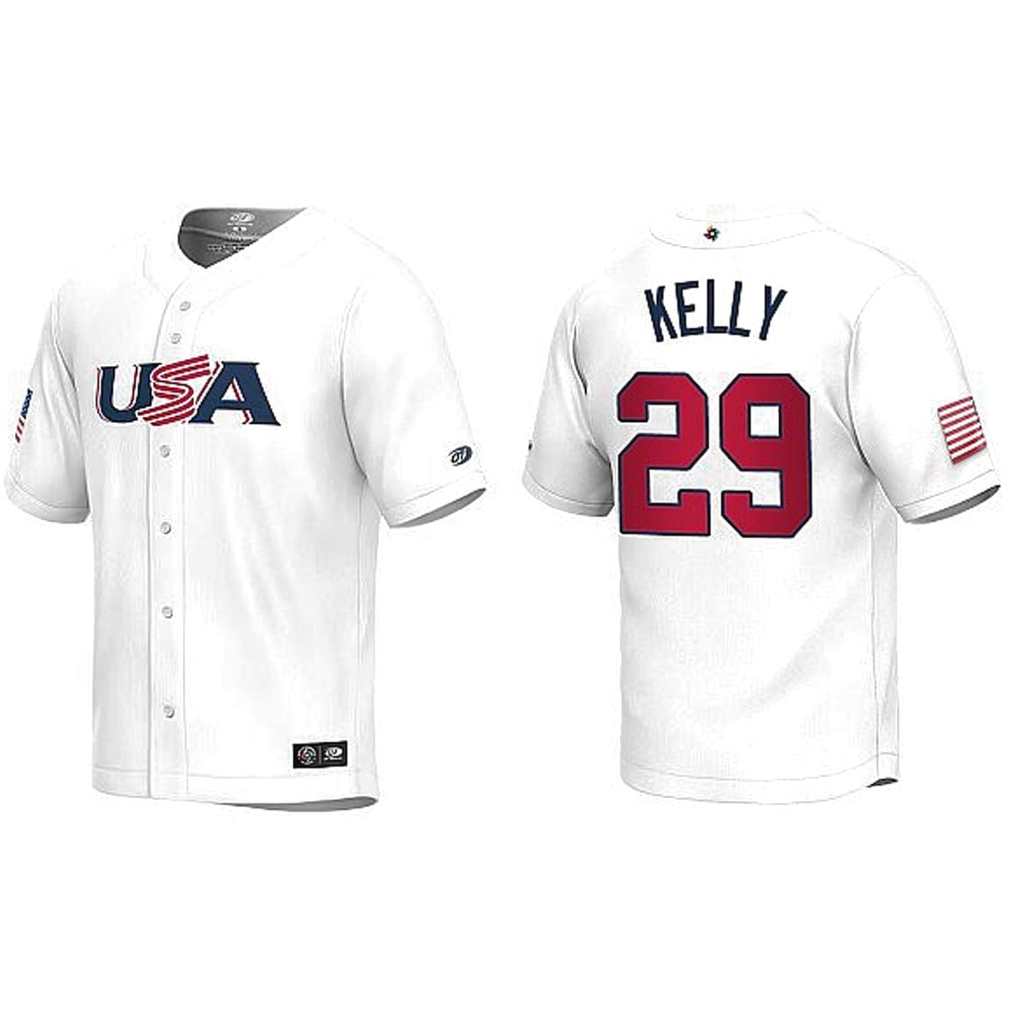 WBC Merrill Kelly USA 29 Jersey