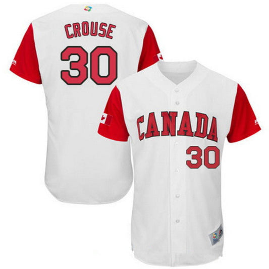 WBC Michael Crouse Canada 30 Jersey