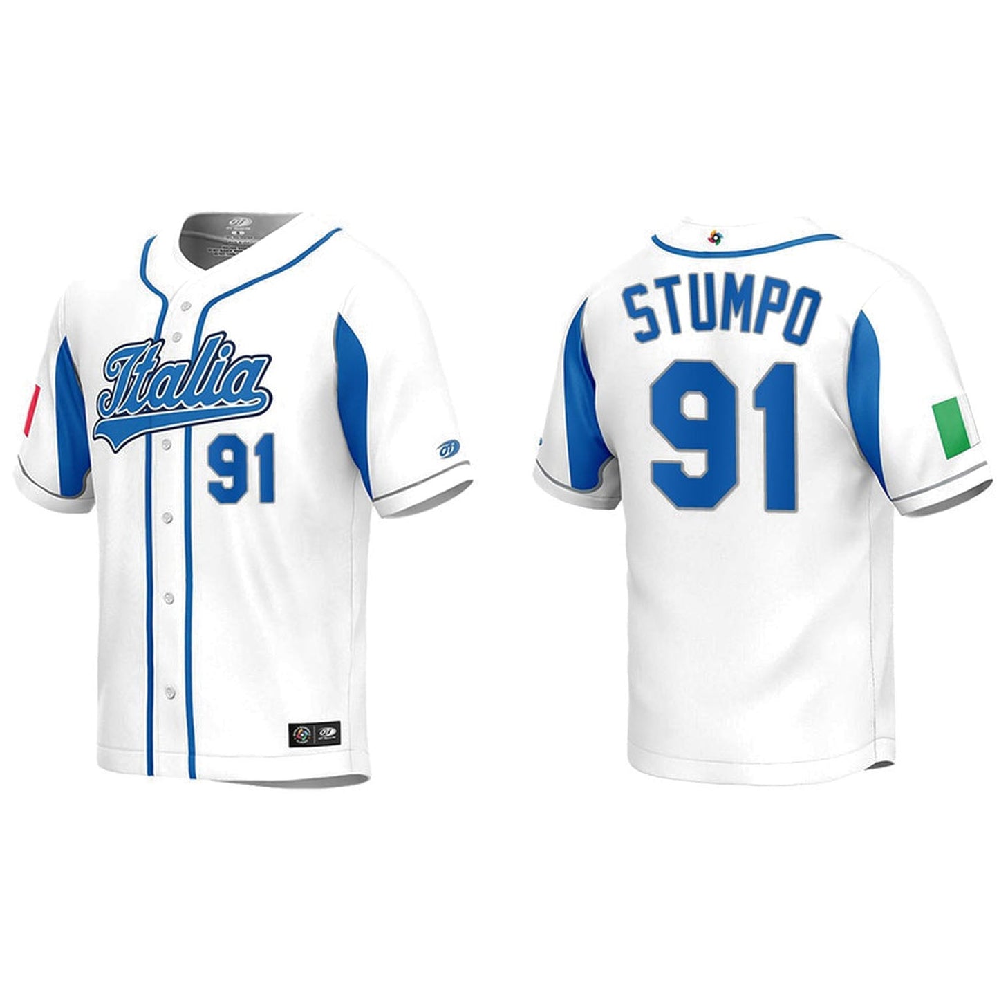 WBC Mitchell Stumpo Italy 91 Jersey