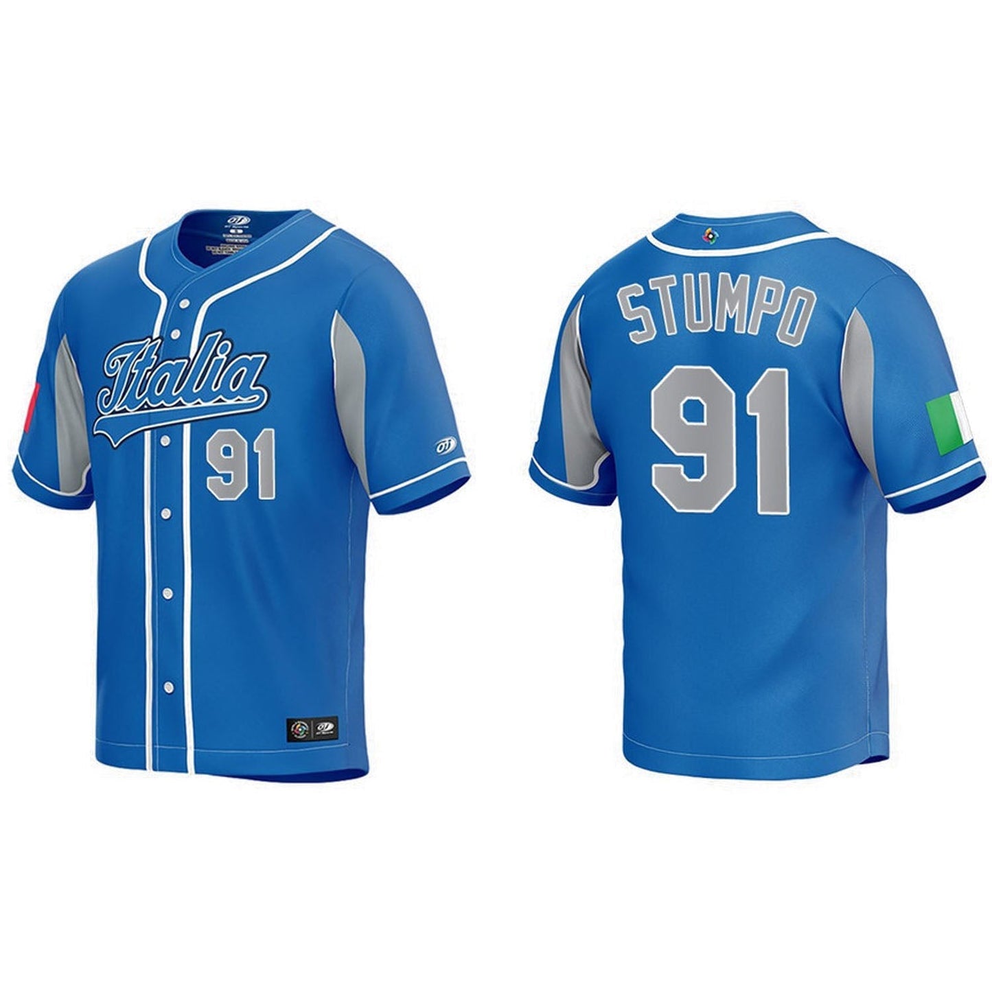 WBC Mitchell Stumpo Italy 91 Jersey