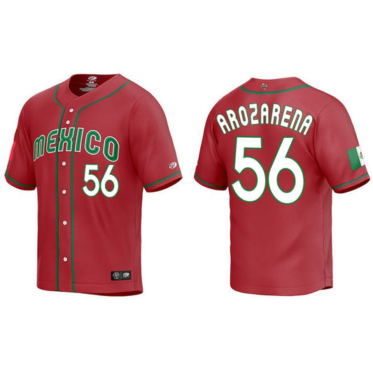 WBC Randy Arozarena Mexico 56 Jersey