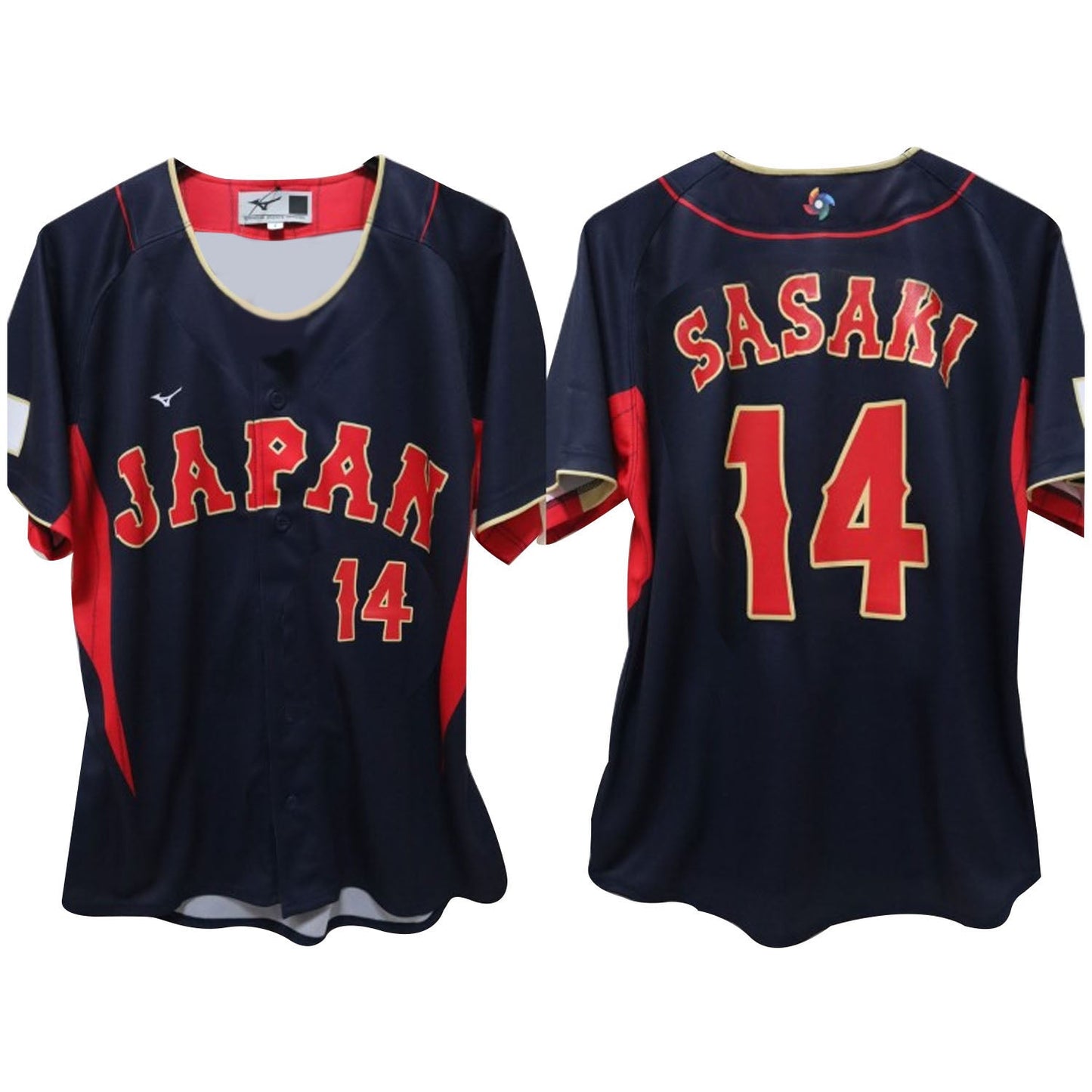 WBC Roki Sasaki Japan 14 Jersey