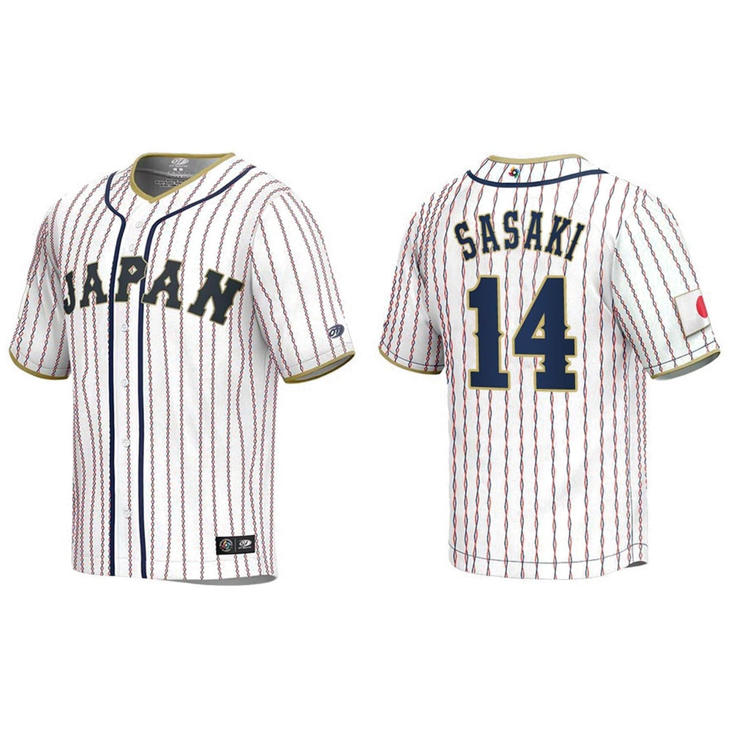 WBC Roki Sasaki Japan 14 Jersey