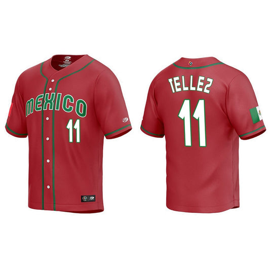 WBC Rowdy Tellez Mexico 11 Jersey