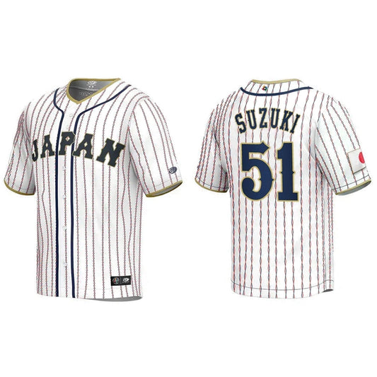 WBC Seiya Suzuki Japan 51 Jersey