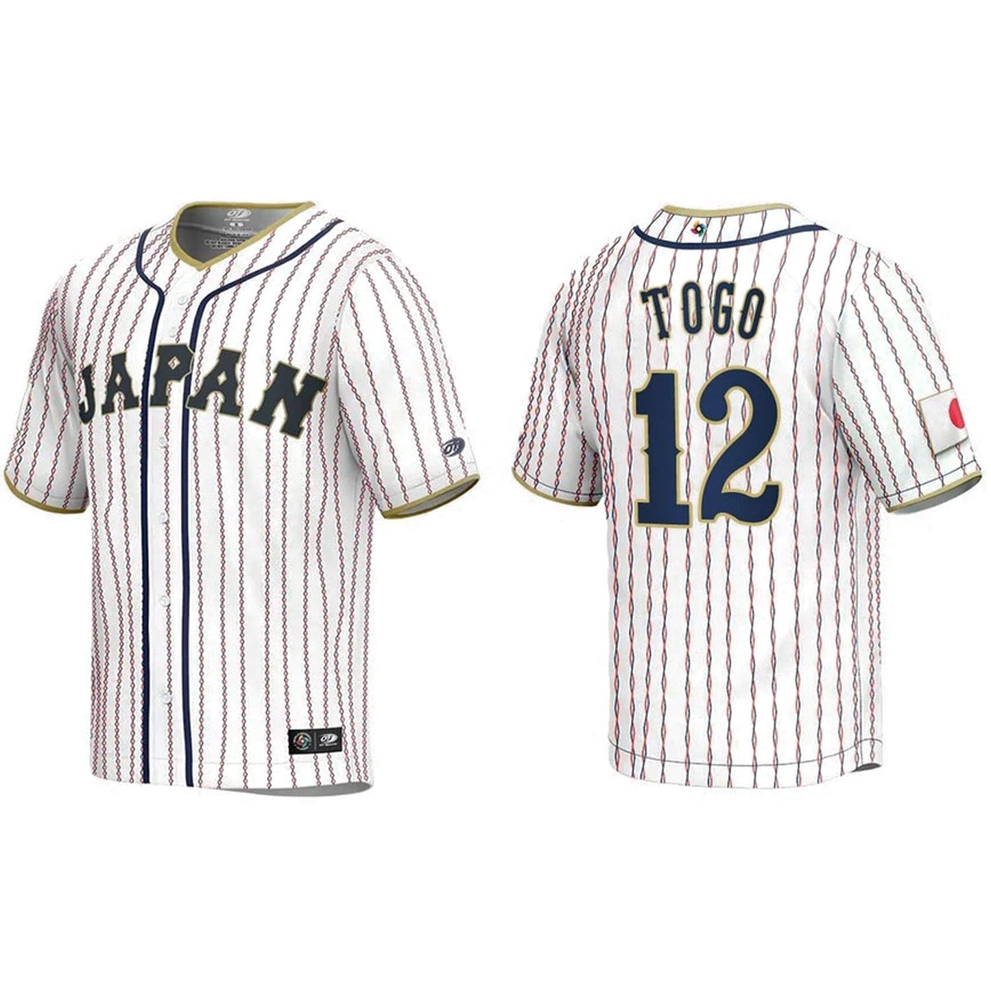 WBC Shosei Togo Japan 12 Jersey