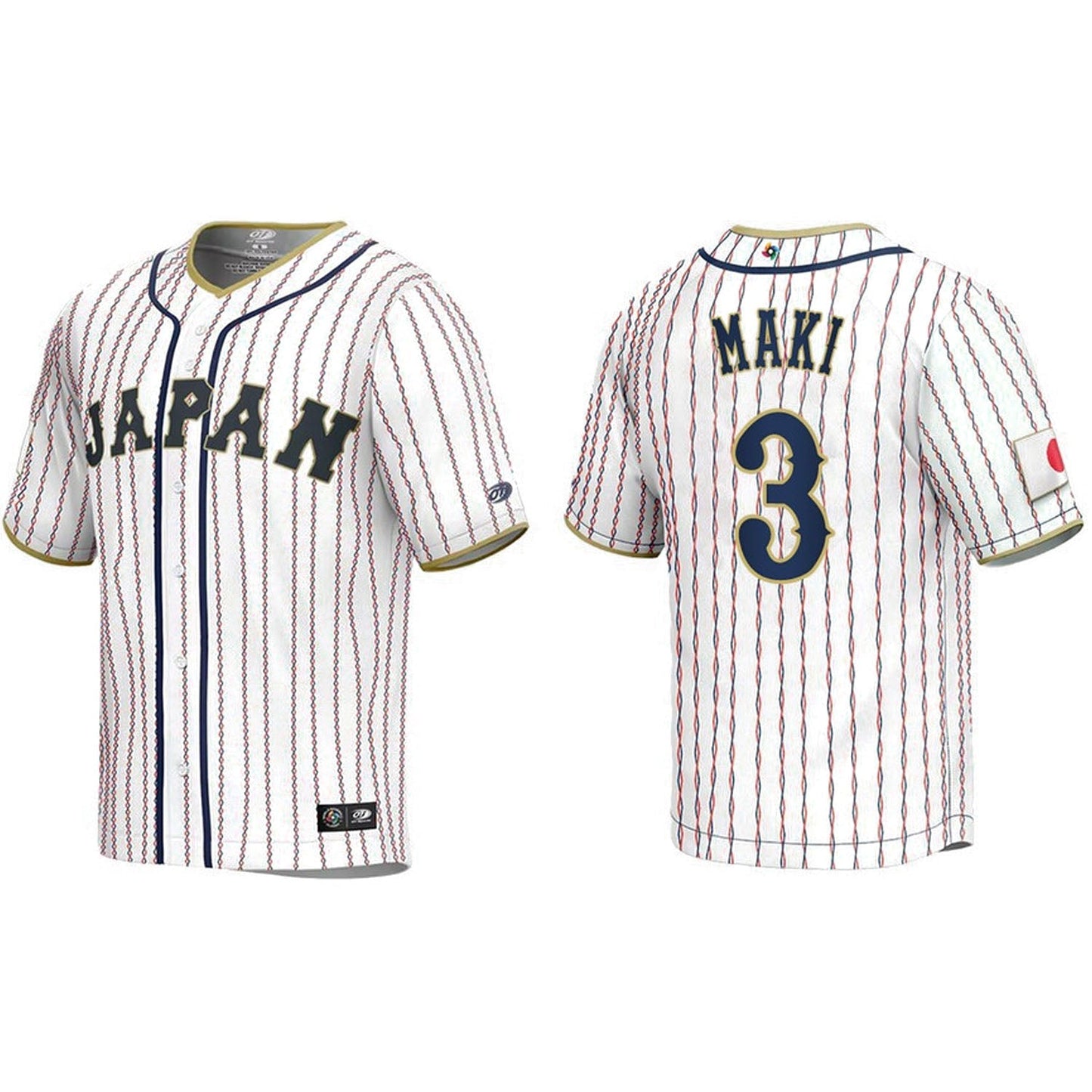 WBC Shugo Maki Japan 3 Jersey