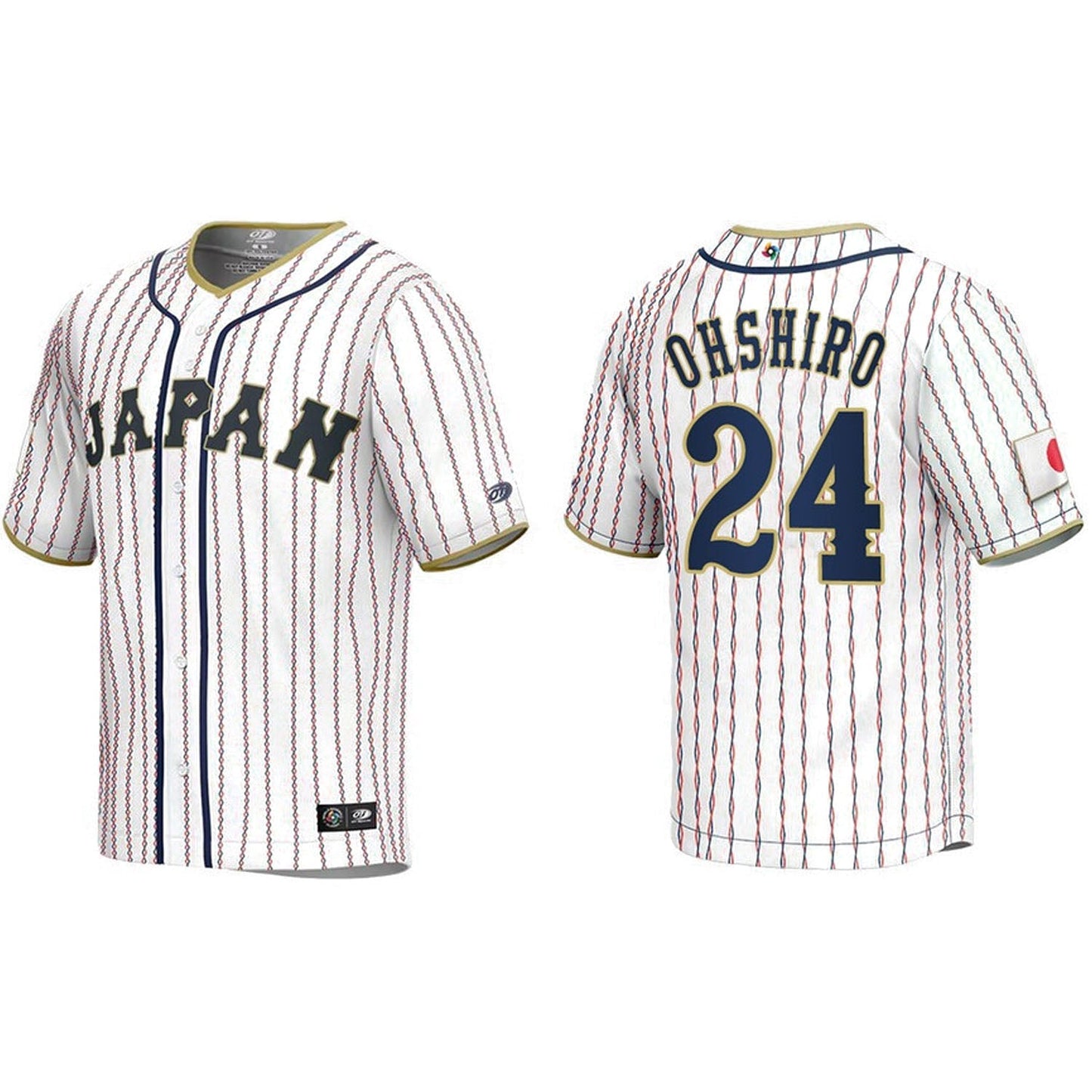 WBC Takumi Ohshiro Japan 24 Jersey