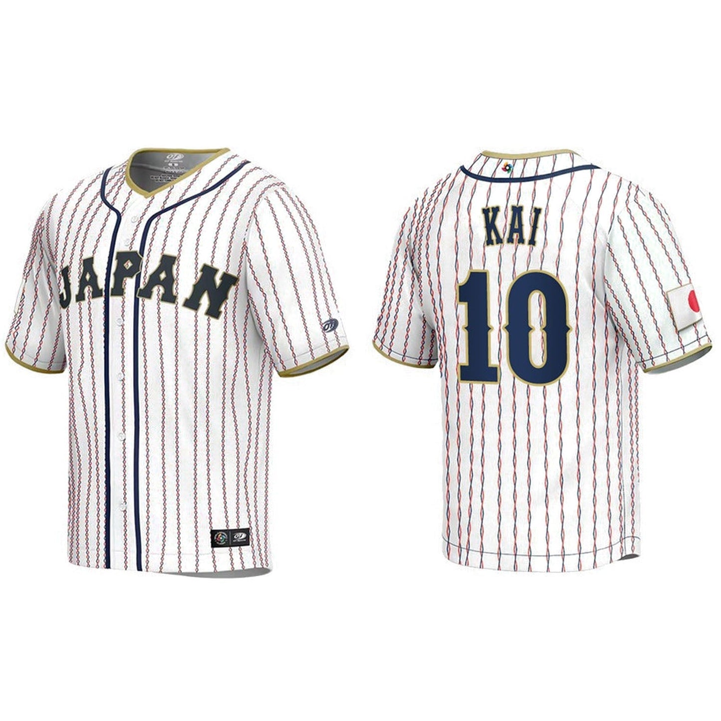 WBC Takuya Kai 10 Japan Jersey