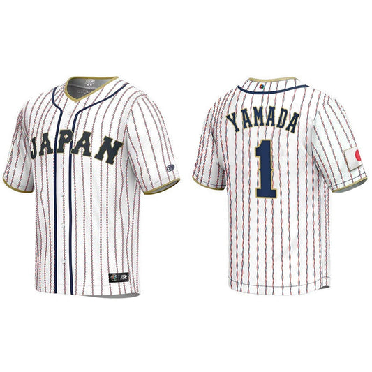 WBC Tetsuto Yamada Japan 1 Jersey