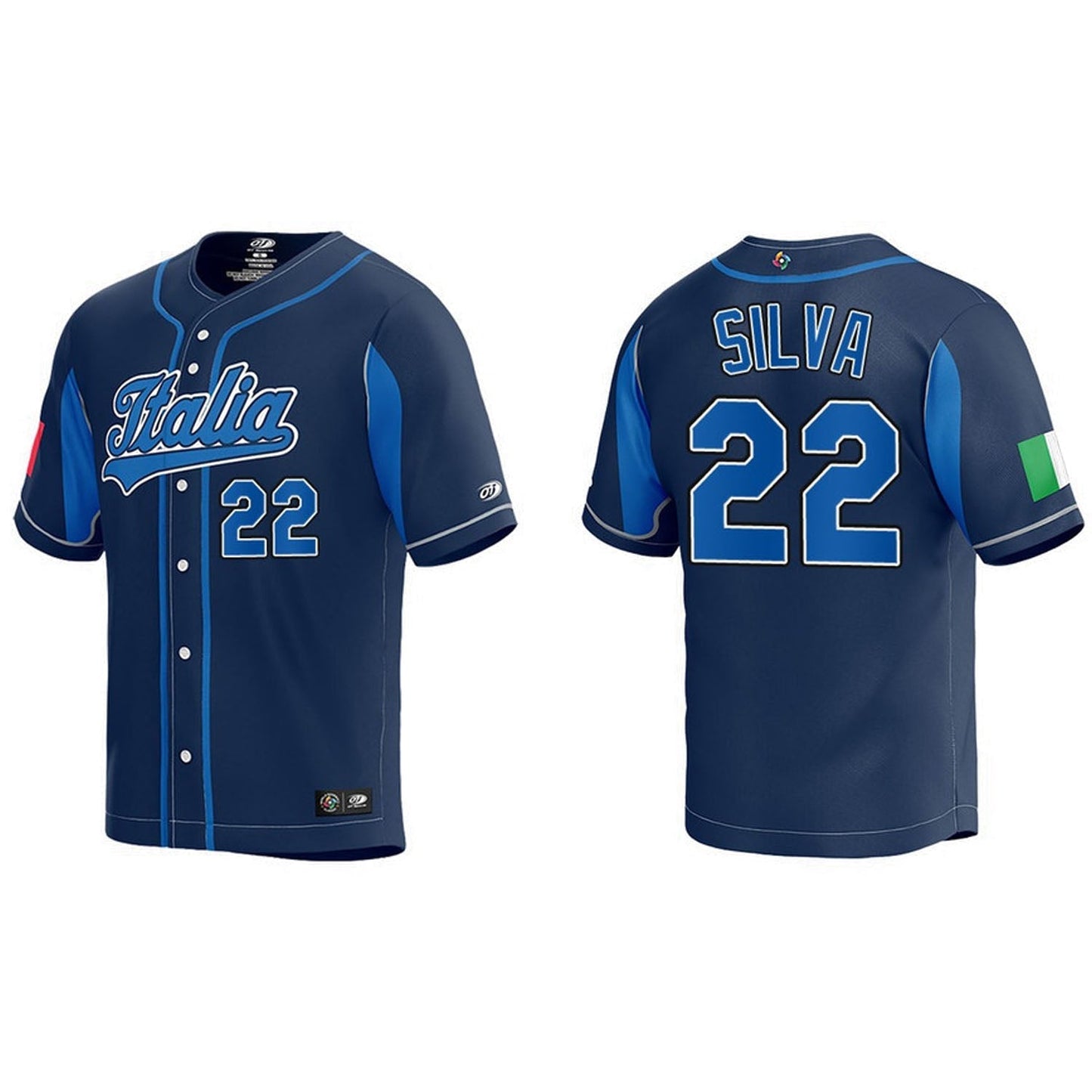 WBC Tiago da Silva Italy 22 Jersey