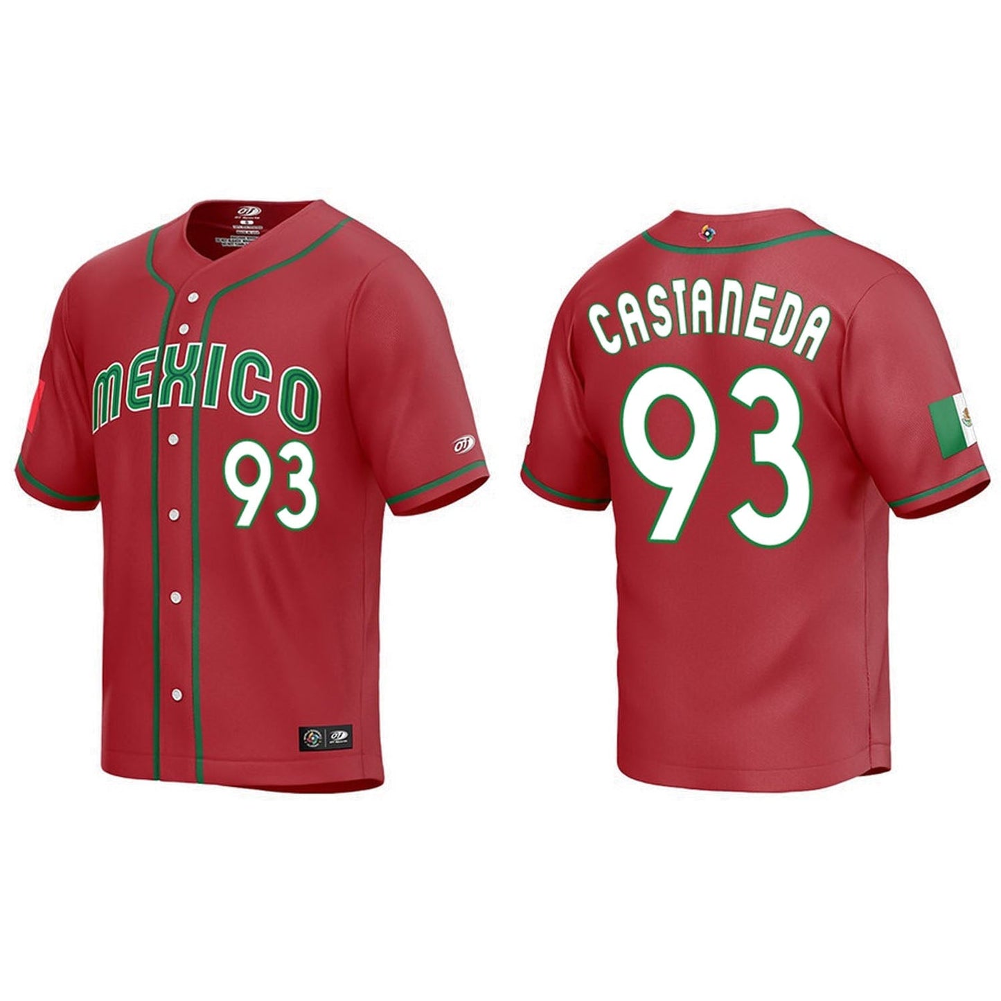 WBC Victor Castaneda Mexico 93 Jersey