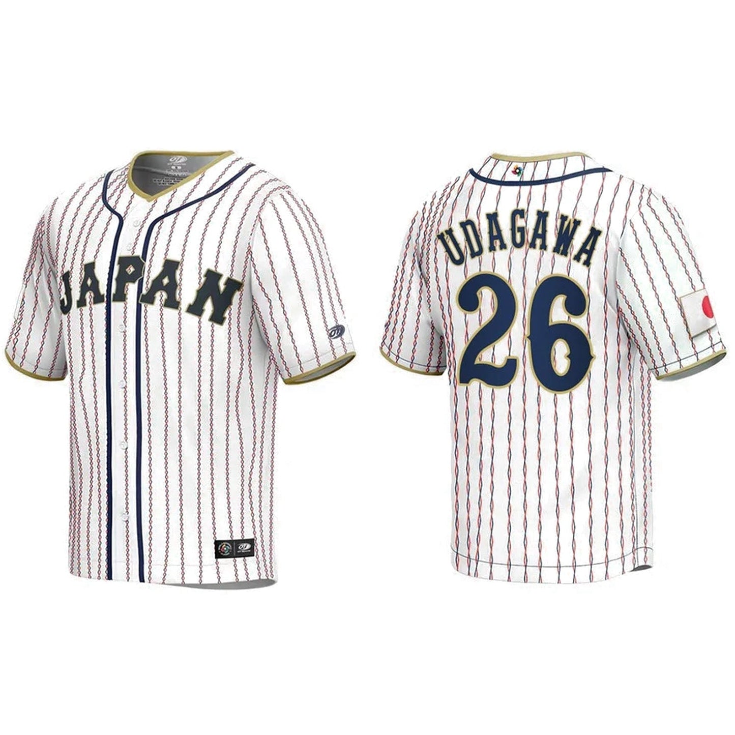 WBC Yuki Udagawa Japan 26 Jersey