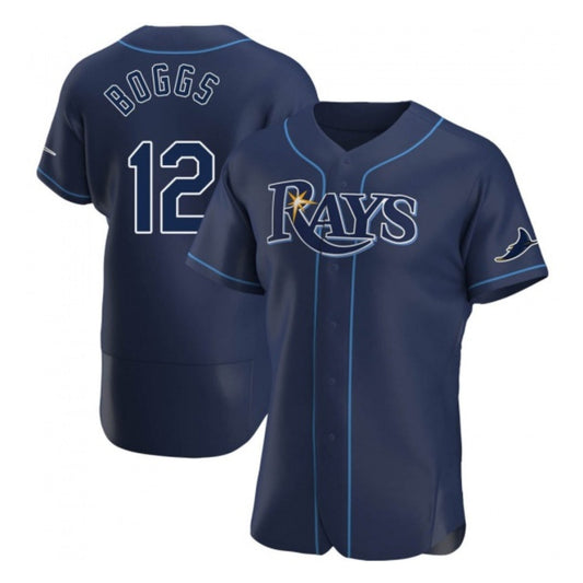 MLB Wade Boggs Tampa Bay Rays 12 Jersey