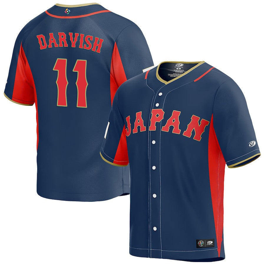 WBC Yu Darvish Japan 11 Jersey