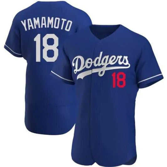 Yoshinobu Yamamoto Los Angeles Dodgers MLB 18 Jersey