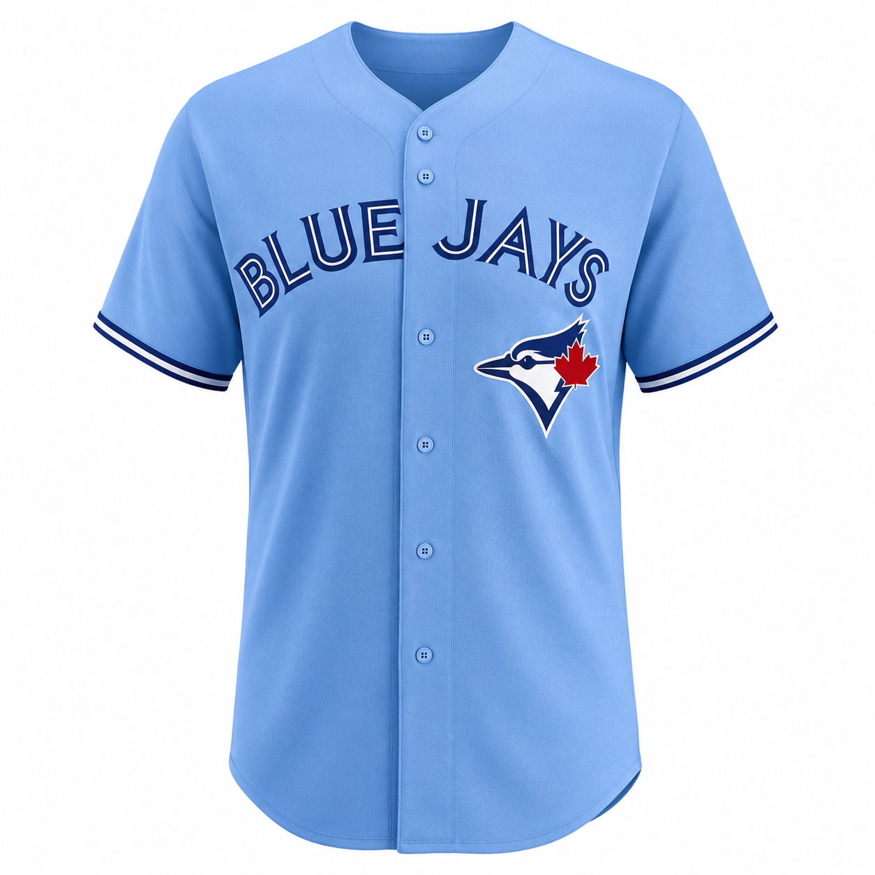 Roberto Clemente #22 Toronto Blue Jays Light Blue Baseball Jersey