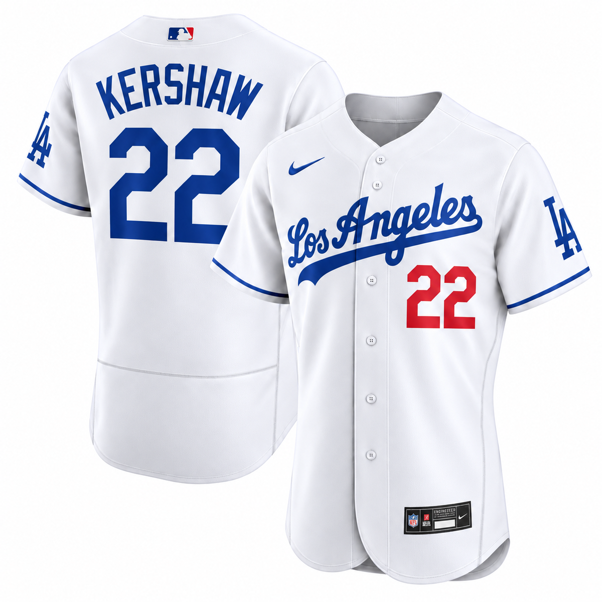 Clayton Kershaw #22 Los Angeles Dodgers Jersey