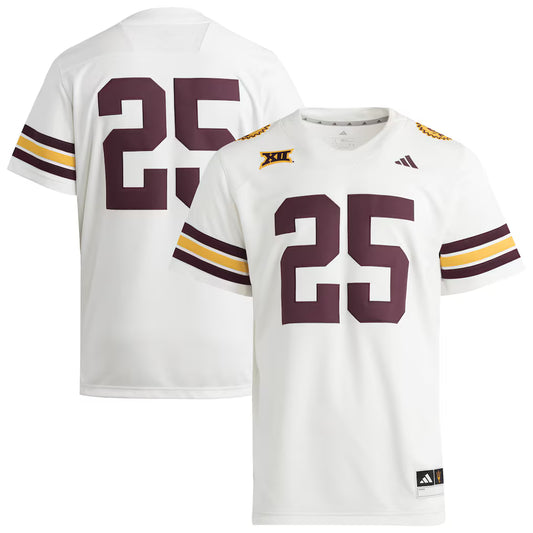 #25 Arizona State Sun Devils Premier Strategy Jersey - White - NCAA