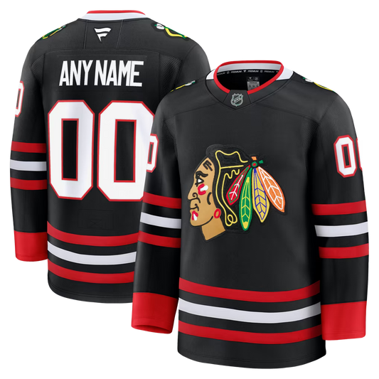 Chicago Blackhawks Custom Premium Hockey Jersey