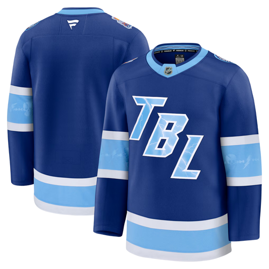 Tampa Bay Lightning Stadium Series Premium Jersey - Blue