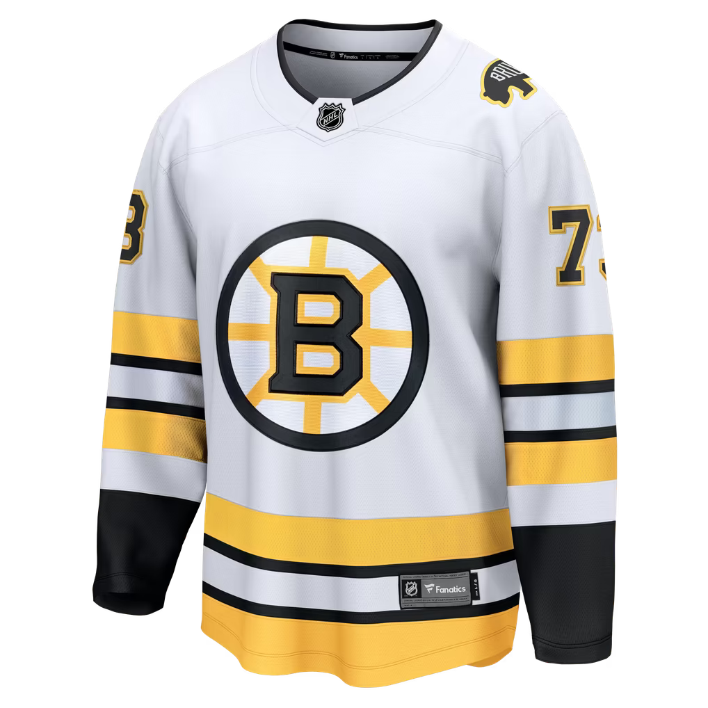 Charlie McAvoy #73 Boston Bruins Custom Hockey Jersey
