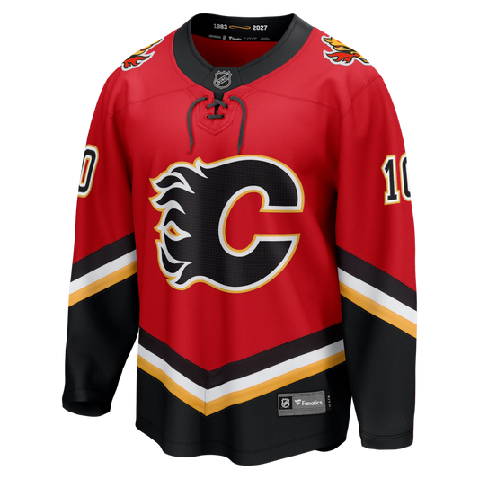 Jonathan Huberdeau #10 Calgary Flames Hockey Jersey