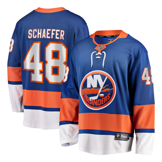 Matthew Schaefer New York Islanders Home Hockey Jersey – Royal Blue