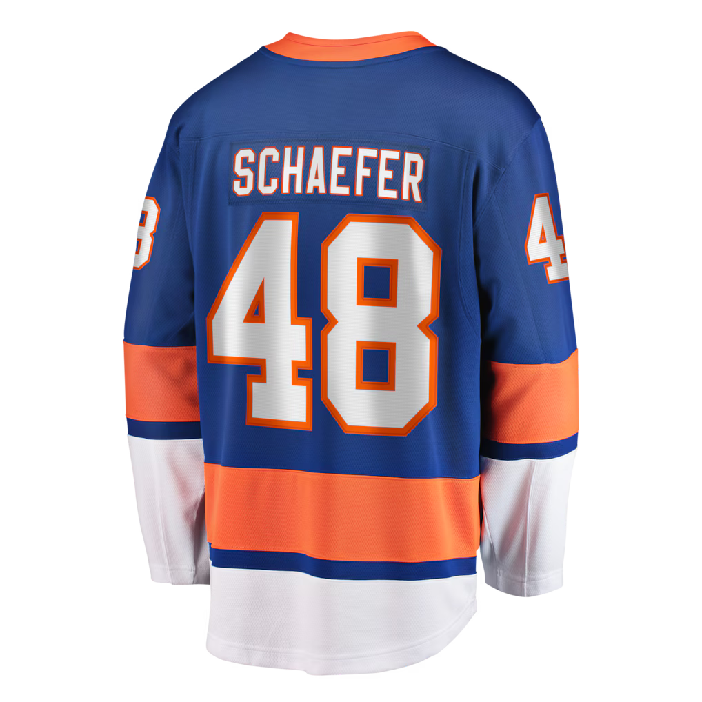 Matthew Schaefer New York Islanders Home Hockey Jersey – Royal Blue