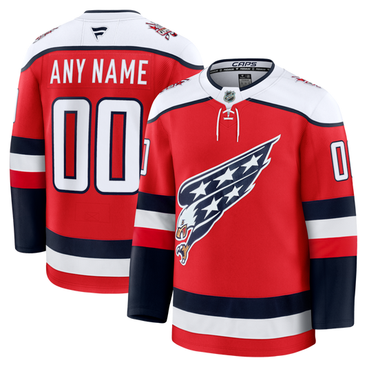 Washington Capitals Alternate Premium Custom Jersey - Red