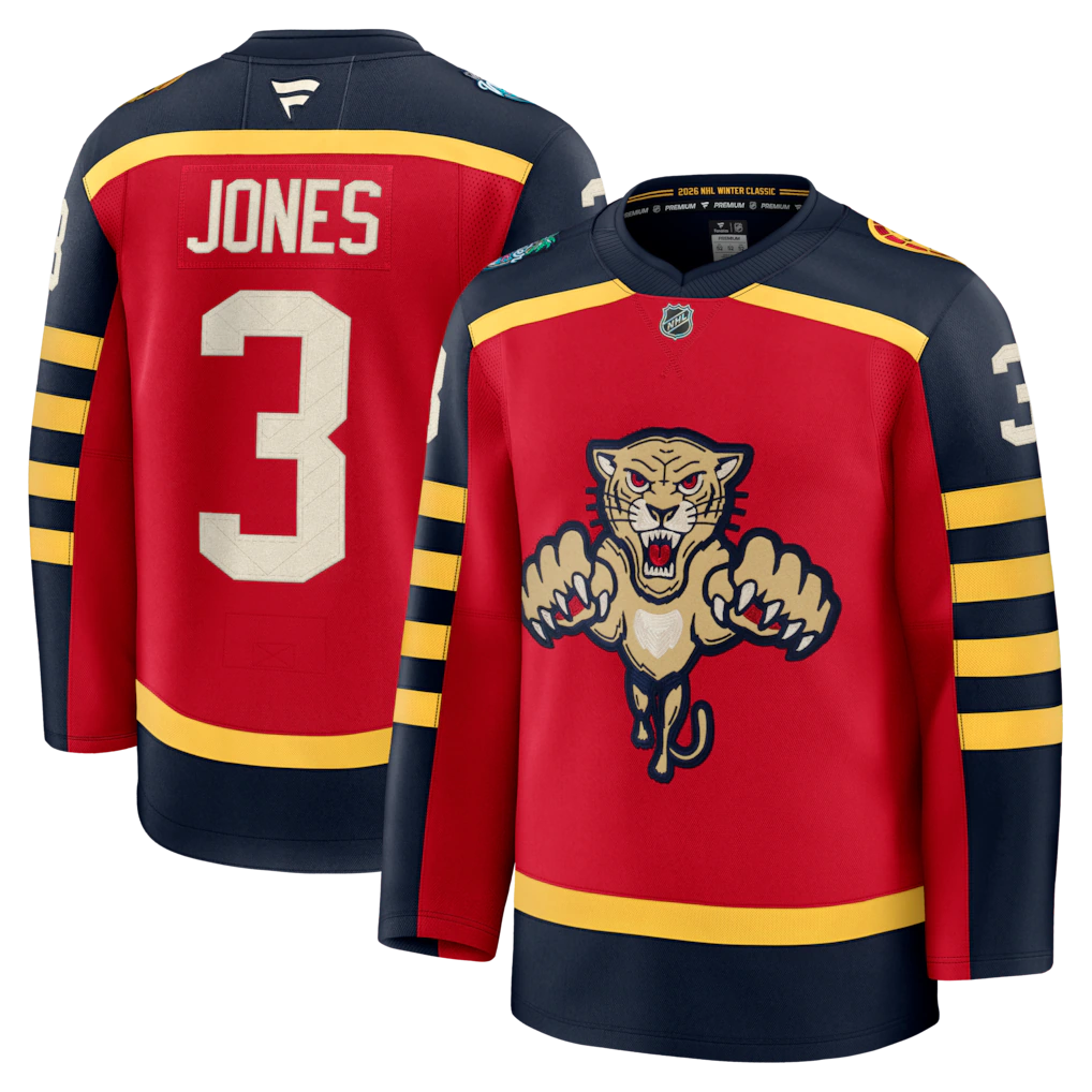 Seth Jones Florida Panthers 2026 Winter Classic Premium Jersey - Red