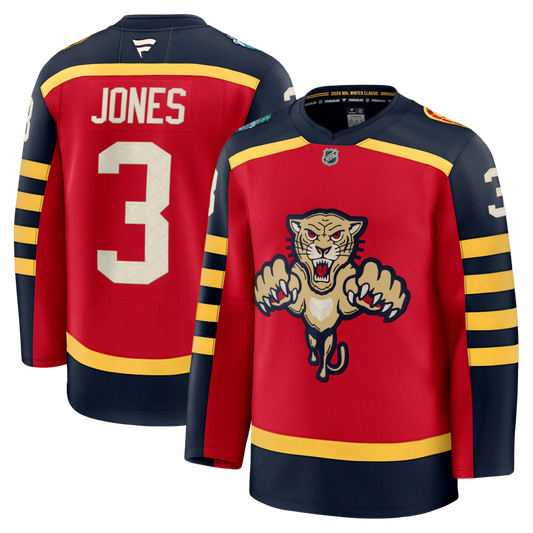 Seth Jones Florida Panthers 2026 Winter Classic Premium Jersey - Red