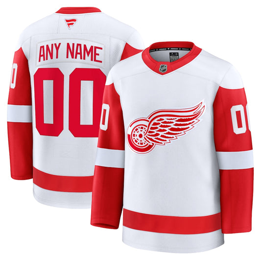Detroit Red Wings Away Premium Custom Jersey - White