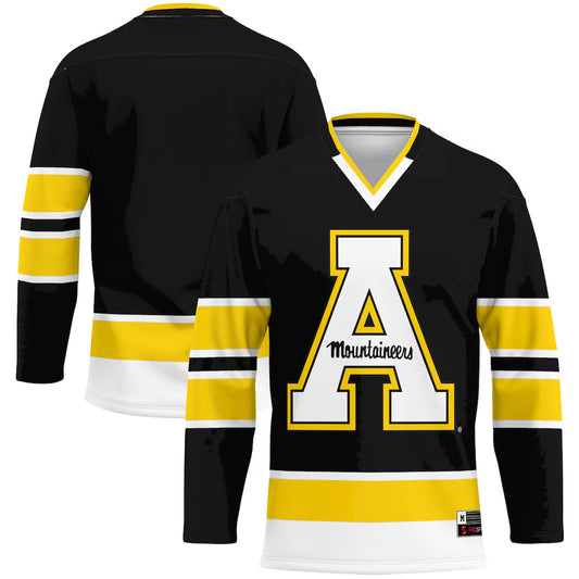 Appalachian State Mountaineers GameDay Greats Hockey Jersey - Black - NCAA