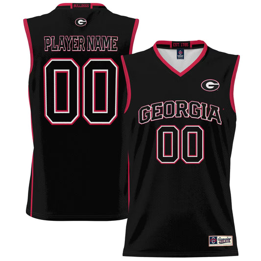 Georgia Bulldogs Custom Name and Number Basketball Jersey