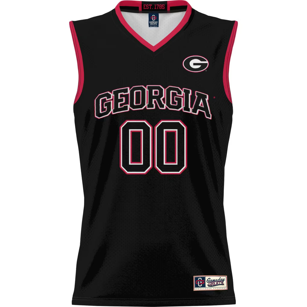 Georgia Bulldogs Custom Name and Number Basketball Jersey
