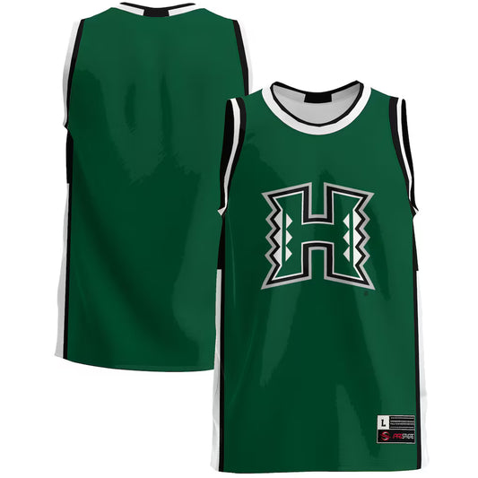 Hawaii Rainbow Warriors GameDay Greats Lightweight Basketball Jersey - Green - NCAA