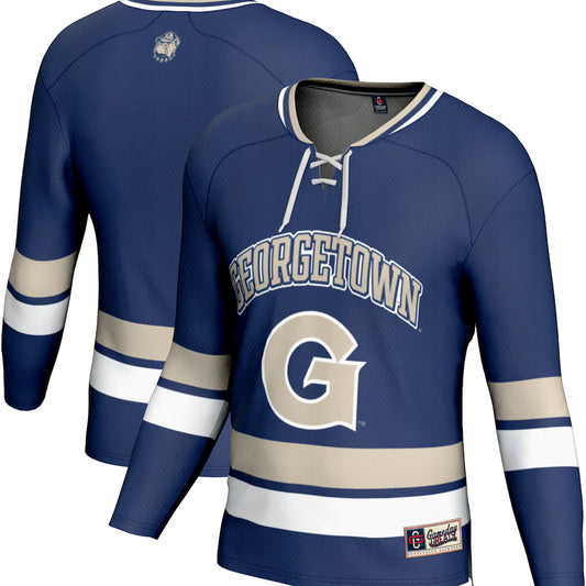 Georgetown Hoyas GameDay Greats Spirit Hockey Jersey - Navy - NCAA