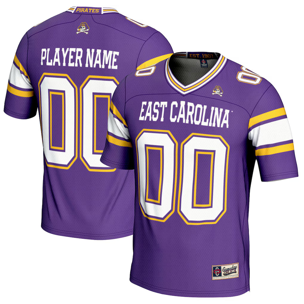 ECU Pirates GameDay Greats NIL Pick-A-Player Football Jersey - Purple - NCAA