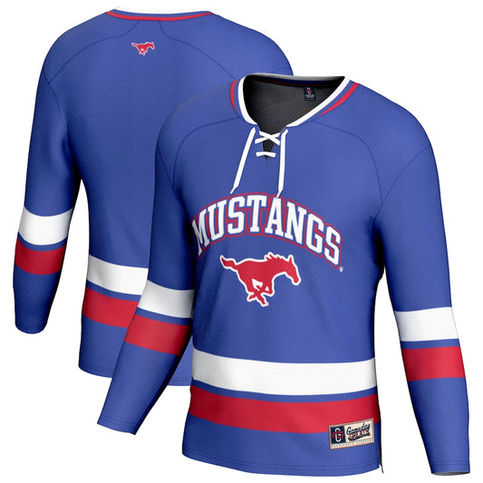 SMU Mustangs GameDay Greats Hockey Jersey - Royal -