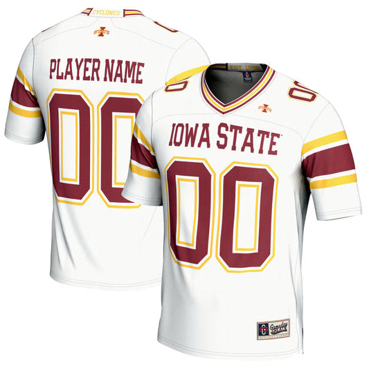 Iowa State Cyclones GameDay Greats NIL Pick-A-Player Football Jersey - White - NCAA
